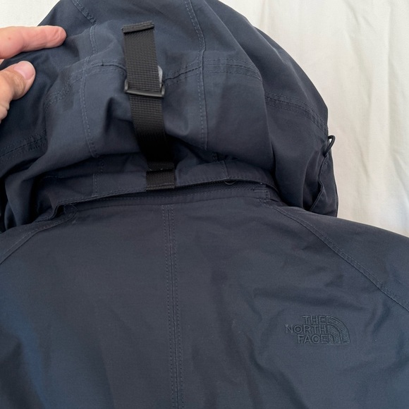 The North Face Goose Down Jacket Womens Medium Blue Puffer Insulated DryVent - Picture 10 of 11